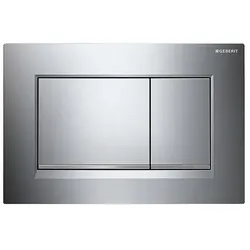 Geberit Betätigungsplatte SIGMA30 glanz-chrom, 2-Mengen-Spülung - 115883KH1