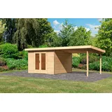 Karibu Rabensee 1 6,64 x 3,32 m Beige