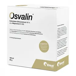 Osvalin 100 ml Silizium+80 g Magnesium Kombipack.