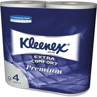 Kleenex Kleenex® Toilettenpapier Premium 4-lagig, 24 Rollen