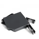 Avosdim Alu Blendkappen 45 Grad 137mm Anthrazitgrau Ral 7016