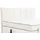 Inter Boxspringbett Bern 200x200 cm mit Motor weiß Coral 70 - Weiß