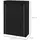 Homcom Kleiderschrank Stoffschrank 103 x 162,5 x 43 cm Schwarz