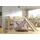 Vipack Spielbett »Pino, Kiefer massiv, mit Rolllattenrost u. Textil-Set, Made in Europe«, (B/H/T ca. 210x114x218cm, mit Absturzschutz, Leiter und Rutsche), verschiedene Textil-Designs und Holzfarben zur Wahl