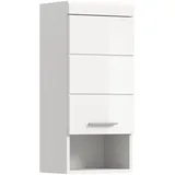 xonox.home Hängeschrank Scout weiß Hochglanz ca. 37x79x24 cm