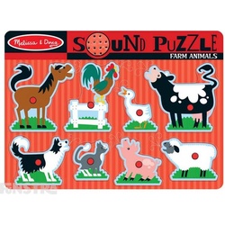 Melissa & Doug Farm Animals Sound Puzzle (50204)