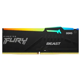 Kingston FURY Beast DDR5 5600MT/s RGB 16GB Modul (1x16GB) CL36 Schwarz KF556C36BBA-16