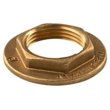 Tradecom Messing Gewinde-Fitting Nutmutter 1"IG (DN 25) - schwere Ausführung