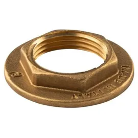 Tradecom Messing Gewinde-Fitting Nutmutter 1"IG (DN 25) - schwere Ausführung