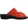 Hickersberger Milano Damen Pantolette in Rot, 41 EU - rot/desert 4011