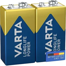 Varta Longlife Power 9V 2 St.