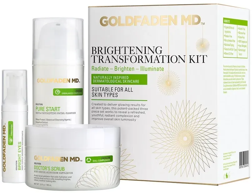 Goldfaden Brightening Transformation Kit Gesichtspflegesets  