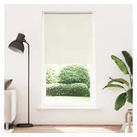 VidaXL Verdunkelungsrollo Cremeweiß 110x230cm Stoffbreite 105,7cm