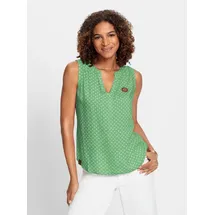 Casual Looks Blusentop grün 48