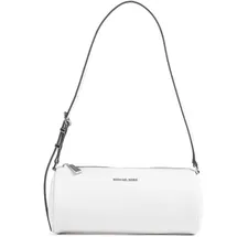 Michael Kors Izzy Small Schultertasche Leder White