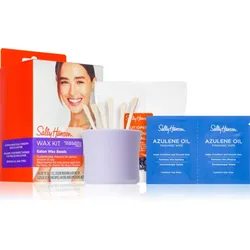 Sally Hansen Salon Wax Kit streifenloses Enthaarungswachs für das Gesicht und empfindliche Partien 35 g
