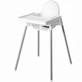 Retoo Kinderhochstuhl mit Tablett Hochstuhl 94cm Fütterungsstuhl Futterstuhl Ernährungsstuhl Kinderstuhl Fütterungssessel ab 6 Monaten bis 3 Jahre Kleinkind Tisch Sitz Stuhl für Säuglingsernährung
