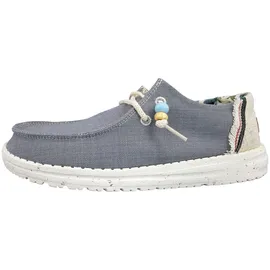HEYDUDE hey dude Schnürhalbschuh Freizeit (Casual) Wendy Natural - Blau - 36