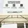 Outsunny Grillpavillon 2,4 x 1,5 m inkl. 0 Seitenteile Beige