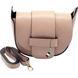 FLORENCE Schultertasche Leder Rosa