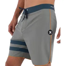Hurley Boardshorts Phantom Eco Block Party Grau/Weiß 32