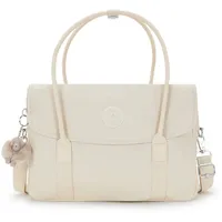 Kipling SUPERWORKER S Umhängetasche, Computertaschen, Beige Pearl (Weiß)