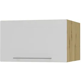 Feldmann-Wohnen Klapphängeschrank Kvantum 50 x 59 x 36 cm Eiche/Weiß