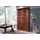 Massivmoebel24 Kleiderschrank Oxford 108 x 180 x 64 cm Braun