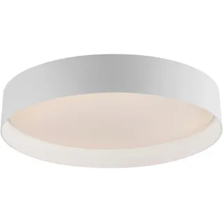 Schöner Wohnen SCHÖNER WOHNEN-Kollektion LED-Deckenleuchte Tavoli Alu, Eisen, Stahl & Metall Weiß 39 cm