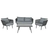 LC Garden Saigon Loungeset 4-tlg. Grau