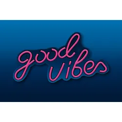 Activejet AJE-NEON VIBES LED-Leuchtreklame, Mehrfarbig