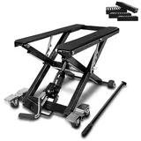 ConStands Motorradheber -Motorrad Hebebühne für Scherenheber Hydraulisch XL inkl. Distanzstöck