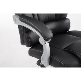 PAAL Office Furniture Pacific Kunstleder mit Fußablage schwarz