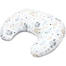 TupTam Stillkissen 46 cm Eule Grau