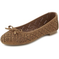 LASCANA Ballerina Damen camelfarben Gr.44