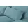 Sofa.de Ecksofa Branna ¦ türkis/petrol ¦ Maße (cm): B: 412 H: 88 T: 386.0