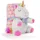 perletti toys Kuscheldecke Unicorn 120 cm Weiß