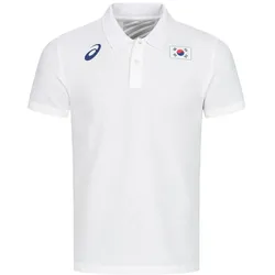 Südkorea Olympia ASICS Herren Polo-Shirt A17B02-KR01-M