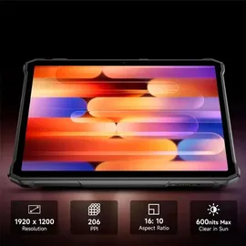 Ulefone Armor Pad 5 Ultra 5G 11" 2025 12 GB RAM 512 GB Schwarz