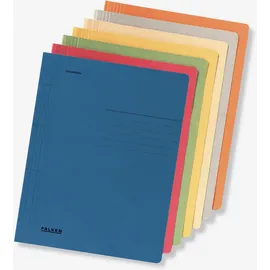 Falken Schnellhefter A4 Blau/Gelb/Grün/Orange/Rot 10 St.