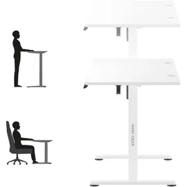 mark adler Gaming-Tisch Leader 7.0 Weiß