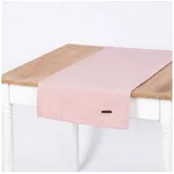 Esprit Harp Tischläufer, Polyester, Rosa, 140 x 40 cm
