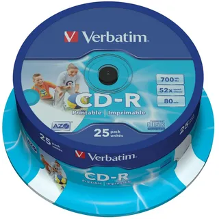 Verbatim CD-R 700MB 52x 25er Spindel