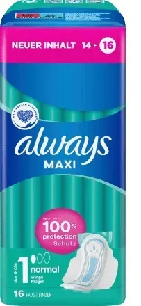 Procter & Gamble Always Maxi Normal, 16 Stück(e)