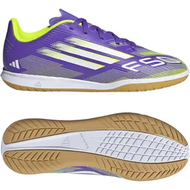 adidas F50 Club Indoor Boots Kinder Purple Rush/Cloud White/Lucid Lemon 36 2/3