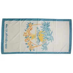 Badeponcho QUIKSILVER "Freshness", grün (melon), 100% Baumwolle, Hausmäntel