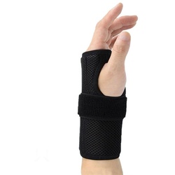 MAGICSHE Handgelenkschutz Daumenbandage Handgelenk-Stabilisator-Schiene schwarz L (Umfang des Handgelenks 21-26 cm)