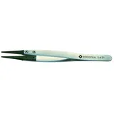 Bernstein Tools for Electronics 5-431 Präzisionspinzette Flach-rund 125 mm