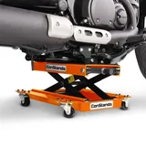 Motorrad Hebebühne Rangierhilfe ConStands Midlift M Mover bis 500 kg in orange DPLB2