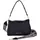 Valentino Dea Re Umhängetasche Kunstleder Black